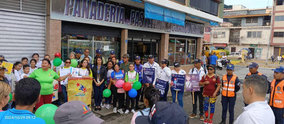 Femsur realizó acompañamiento en la toma de espacios públicos con la campaña 